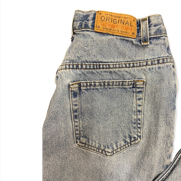 Vintage Original Medium Wash Liz Wear Estilo Jeans - Picture 11 of 15